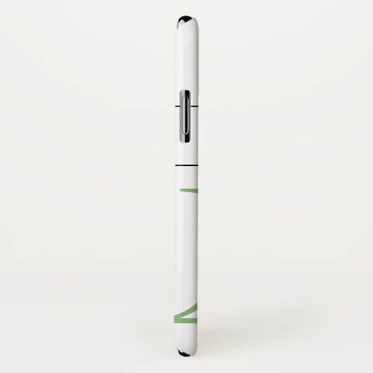 Alphabet Brief M Lavender Eucalyptus Dragonfly Case-Mate iPhone Hülle (Hinten/Rechts)