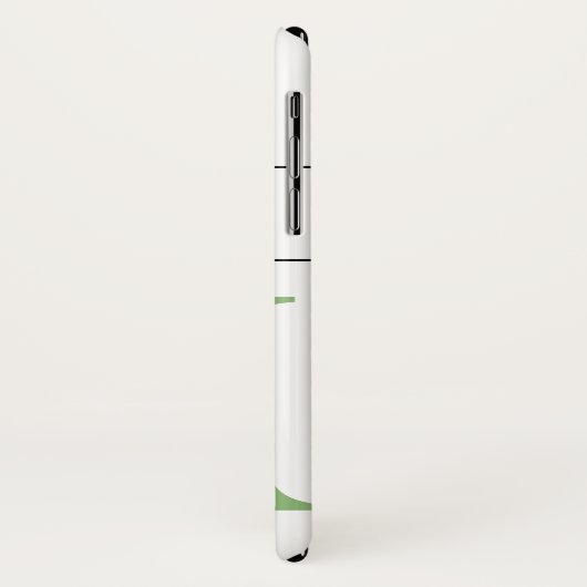 Alphabet Brief M Lavender Eucalyptus Dragonfly Case-Mate iPhone Hülle (Hinten/Links)