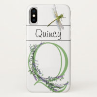 Alphabet Brief Q Lavender Eukalyptus Dragonfly