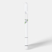 Alphabet Brief W, Aquarelllavender Dragonfly Case-Mate iPhone Hülle (Rückseite / Links)