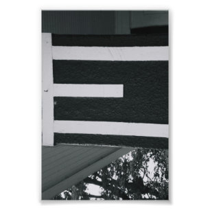 Alphabet-Buchstabe-Fotografie E3 Schwarzweiss-4x6 Fotodruck