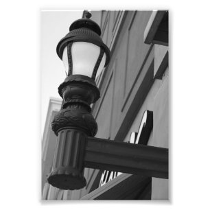 Alphabet-Buchstabe-Fotografie L8 Schwarzweiss-4x6 Fotodruck