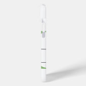 Alphabet Buchstabe H, Aquarelllavender Dragonfly Case-Mate iPhone Hülle (Rückseite / Links)