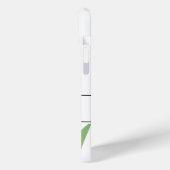 Alphabet Buchstabe L, Aquarelllavender Dragonfly Case-Mate iPhone Hülle (Rückseite / Links)