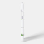 Alphabet Buchstabe M, Aquarelllavender Dragonfly Case-Mate iPhone Hülle (Rückseite / Links)