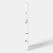 Alphabet Buchstabe N, AquarelllavenderDragonfly Case-Mate iPhone Hülle (Rückseite / Links)