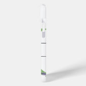 Alphabet Buchstabe X, Aquarelllavender Dragonfly Case-Mate iPhone Hülle (Rückseite / Links)