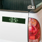 Alphabet-Buchstaben - Buchstabe B - grün Autoaufkleber (Auf Lkw)