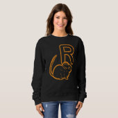 Alphabet-Buchstaben-Lernlehrer  1 Sweatshirt (Vorne ganz)
