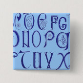Alphabet Button (Vorderseite)