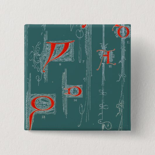 Alphabet Button (Vorderseite)