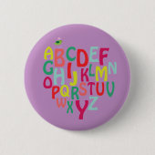 Alphabet Button (Vorderseite)