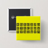 Alphabet Button (Vorne & Hinten)