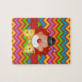 Alphabet C für Clownpuzzle mit Geschenkboxen Puzzle (Horizontal)