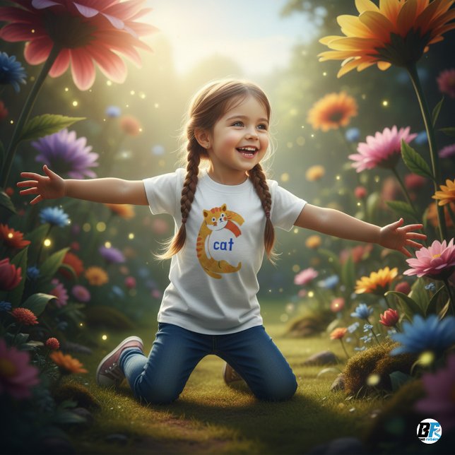 Alphabet C für Katze Baby T-shirt (Von Creator hochgeladen)