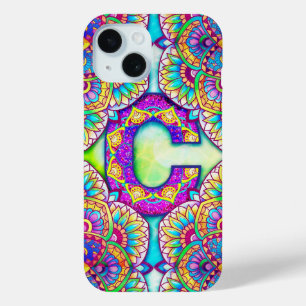 Alphabet C mandala Case-Mate iPhone Hülle