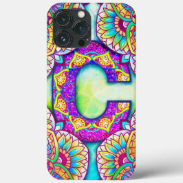 Alphabet C mandala Case-Mate iPhone Hülle
