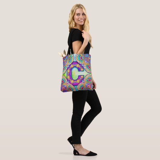 Alphabet C mandala Tasche (Am Model)