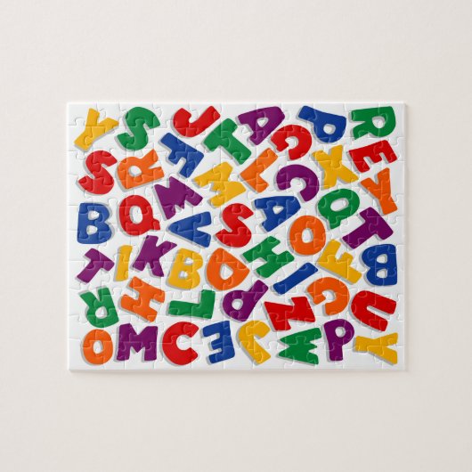 Alphabet Challenge Puzzle (Horizontal)