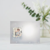 Alphabet Cherub Postkarte (Stehend Vorderseite)