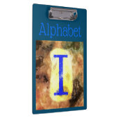 Alphabet Clipboard Klemmbrett (Rechts)