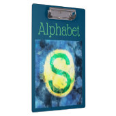 Alphabet Clipboard Klemmbrett (Rechts)