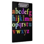 Alphabet Clipboard Klemmbrett (Rechts)