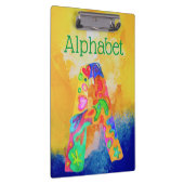 Alphabet Clipboard Klemmbrett (Rechts)