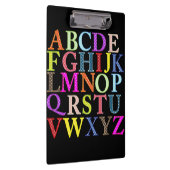 Alphabet Clipboard Klemmbrett (Rechts)