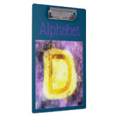 Alphabet Clipboard Klemmbrett (Rechts)