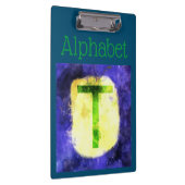 Alphabet Clipboard Klemmbrett (Rechts)
