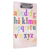 Alphabet Clipboard Klemmbrett (Rechts)