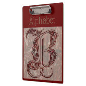 Alphabet Clipboard Klemmbrett (Links)