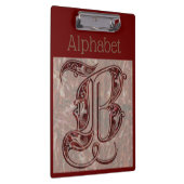 Alphabet Clipboard Klemmbrett (Rechts)