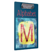 Alphabet Clipboard Klemmbrett (Rechts)