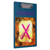 Alphabet Clipboard Klemmbrett (Rechts)