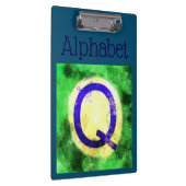 Alphabet Clipboard Klemmbrett (Rechts)