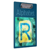 Alphabet Clipboard Klemmbrett (Rechts)