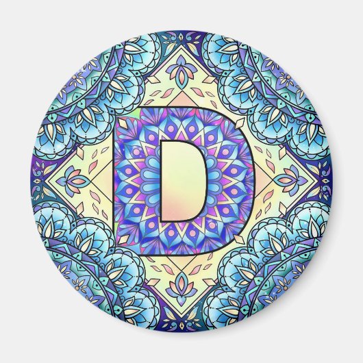Alphabet D Magnet (Vorne)