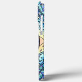 Alphabet D mandala Case-Mate iPhone Hülle (Rückseite / Links)