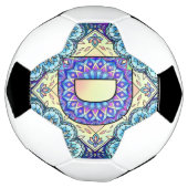 Alphabet D mandala Fußball (Gedreht)