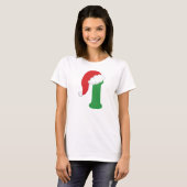 Alphabet des Weihnachtsbuchstabe-I T-Shirt (Vorne ganz)