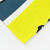 Alphabet-Design für Kinder-abcd-Design Fleecedecke (Ecke)