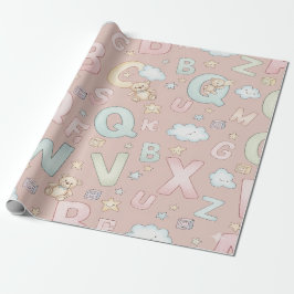 Alphabet Dreams Geschenkpapier