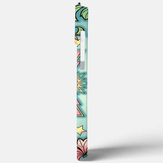 Alphabet E mandala Case-Mate iPhone Hülle (Rückseite / Links)