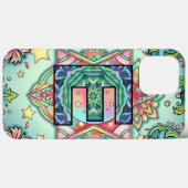 Alphabet E mandala Case-Mate iPhone Hülle (Rückseite (Horizontal))