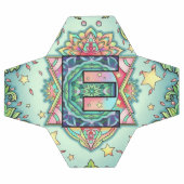 Alphabet E mandala Fußball (Flach)