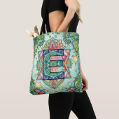 Alphabet E mandala Tasche (Von Nahem)