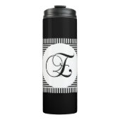 ALPHABET E MONOGRAM THERMOSBECHER (Vorderseite)