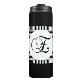 ALPHABET E MONOGRAM THERMOSBECHER